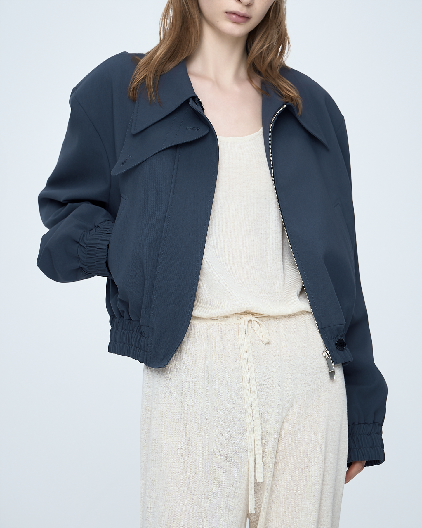 Padded Blouson Jacket