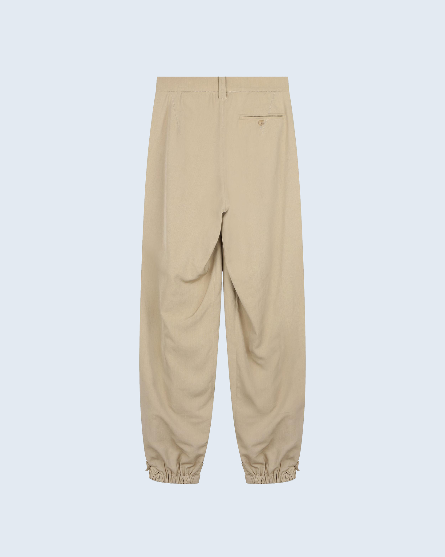 Triple-Tucked Pants