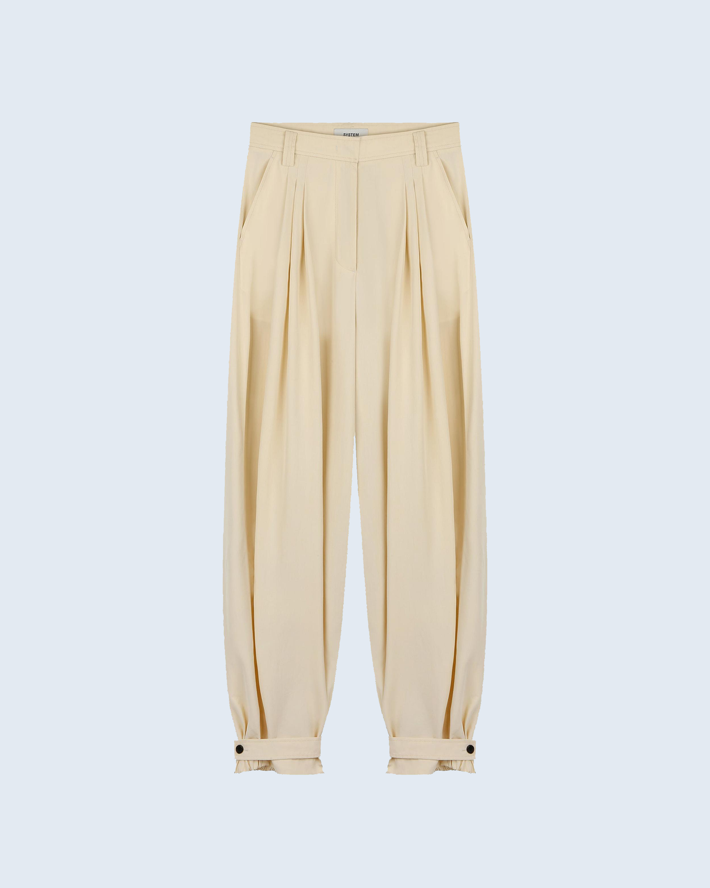 Triple-Tucked Pants