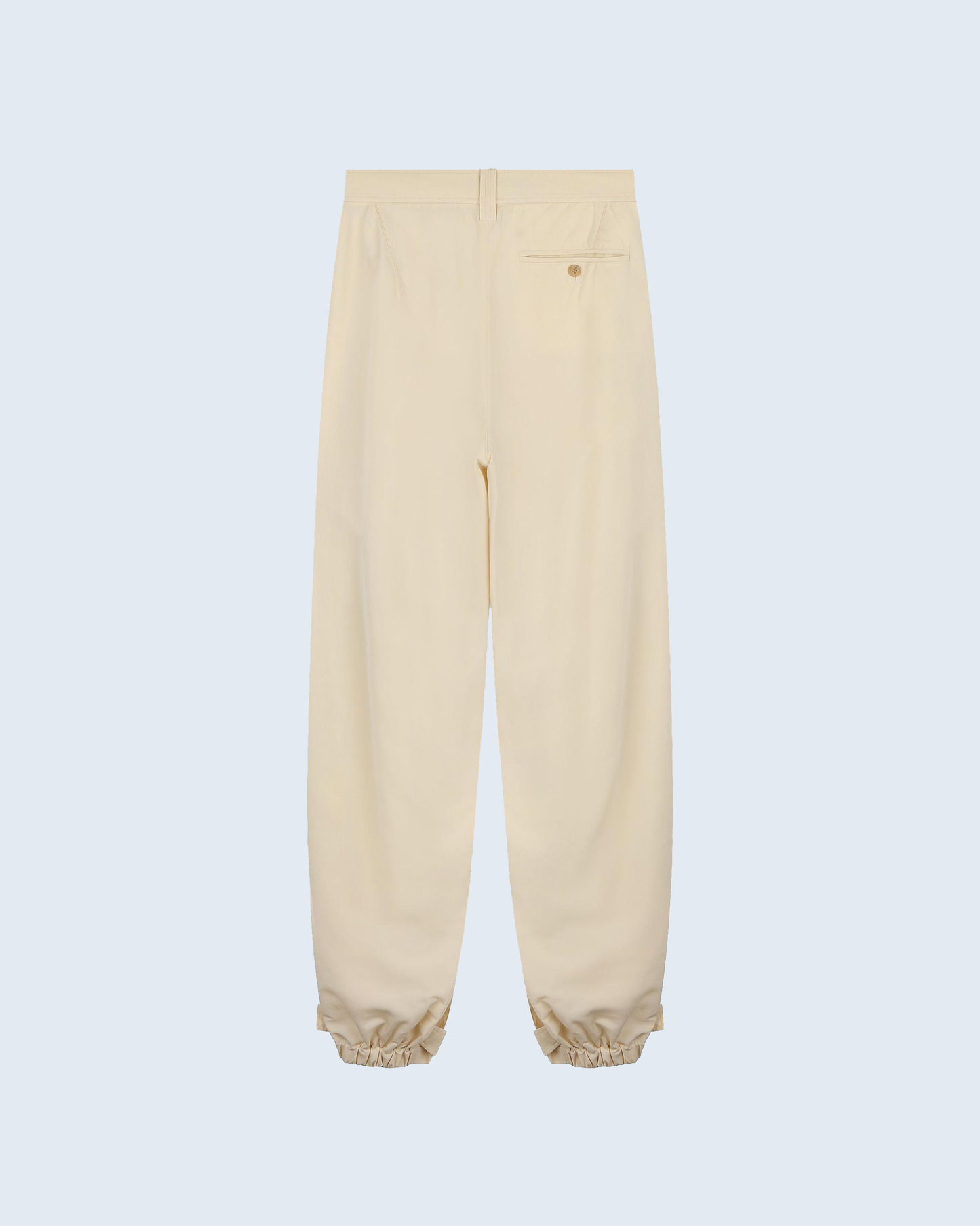 Triple-Tucked Pants