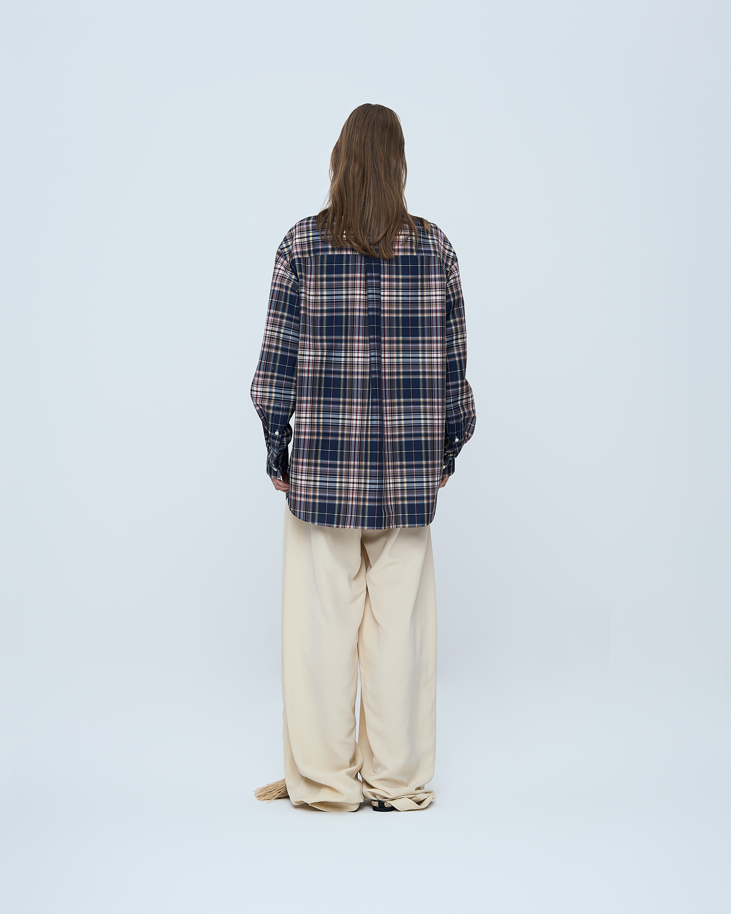 Triple-Tucked Pants