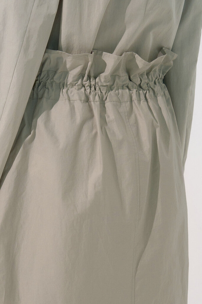 High-Waist O-Line Skirt