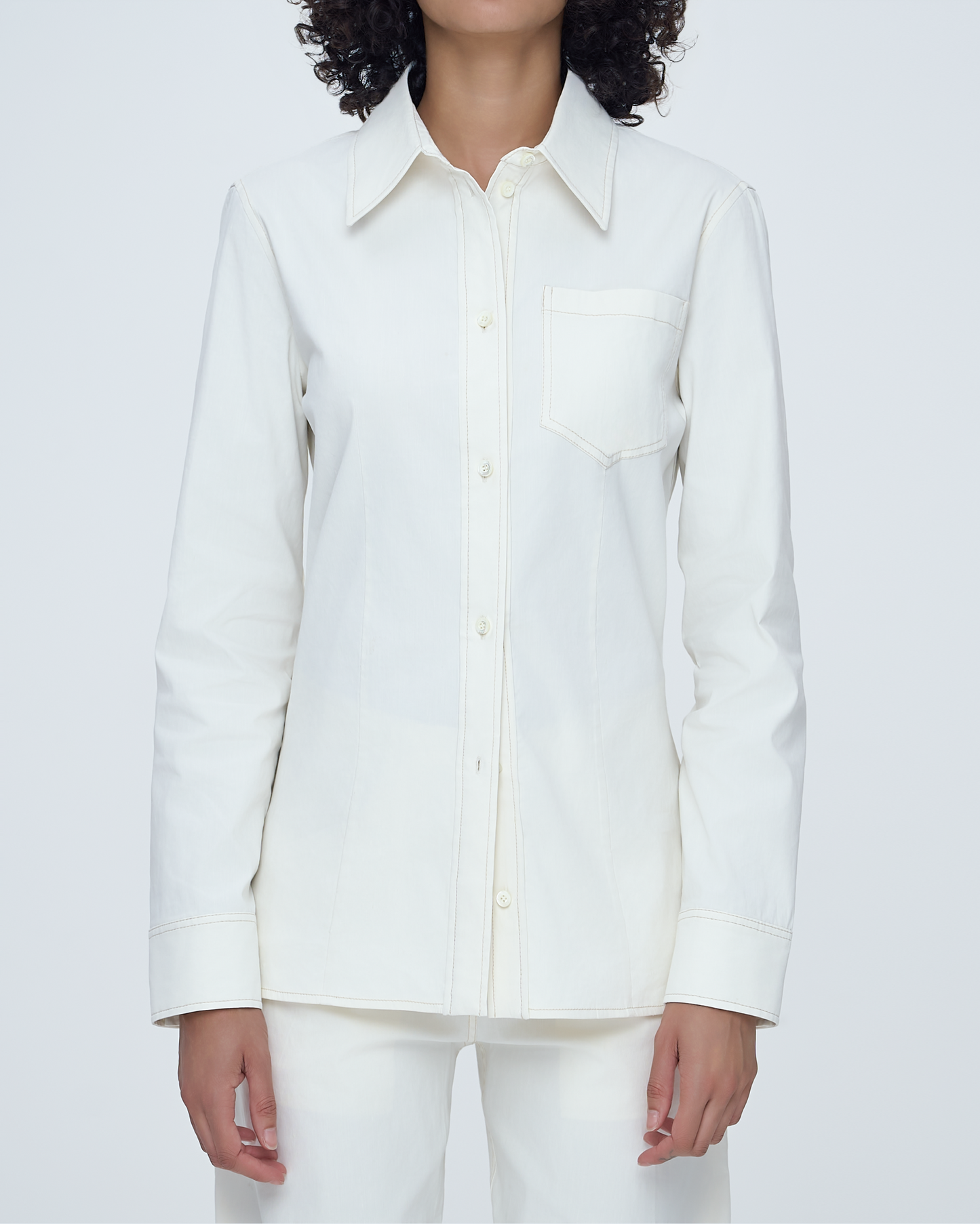 Fitted Waist Shirt