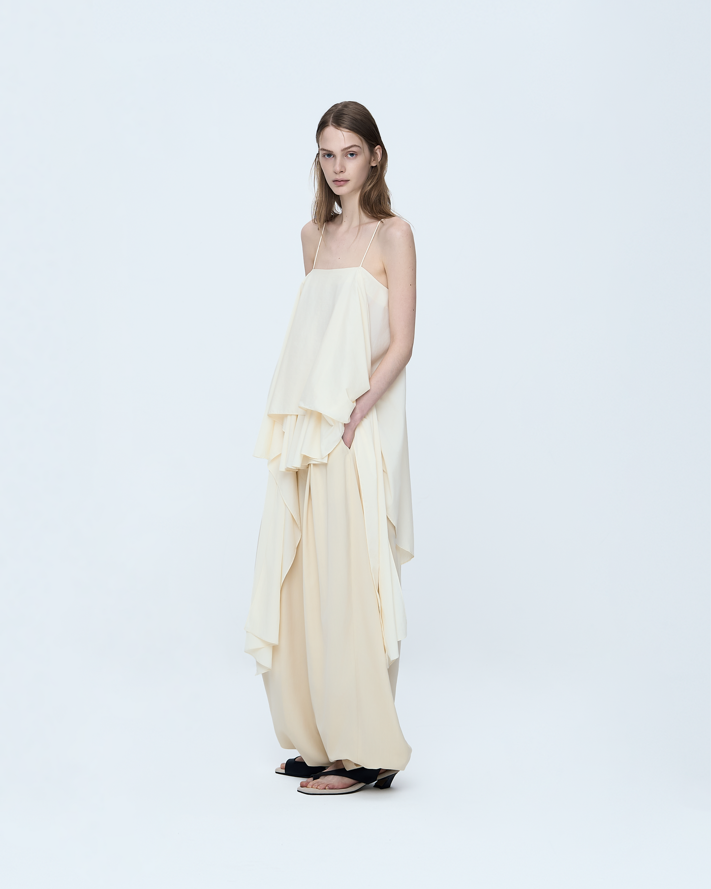 Flowy Fluid Sleeveless Top