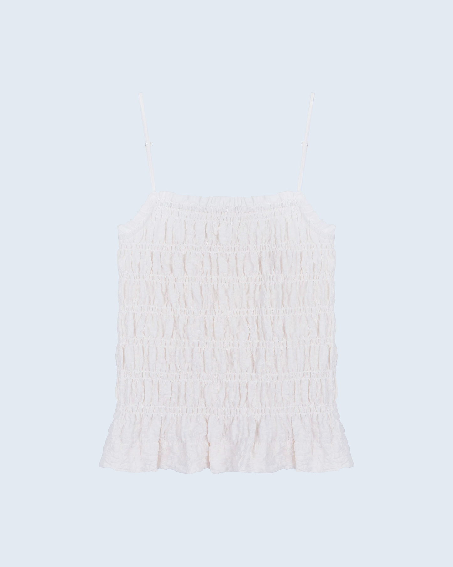 Smocked Shortie Top