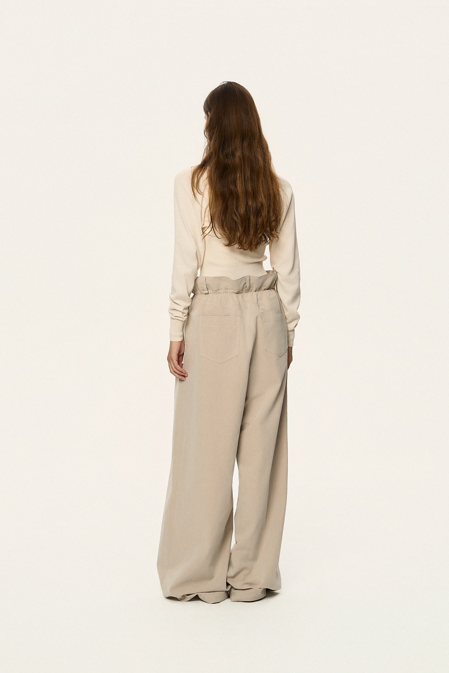 Square Neck Knit Bolero Top