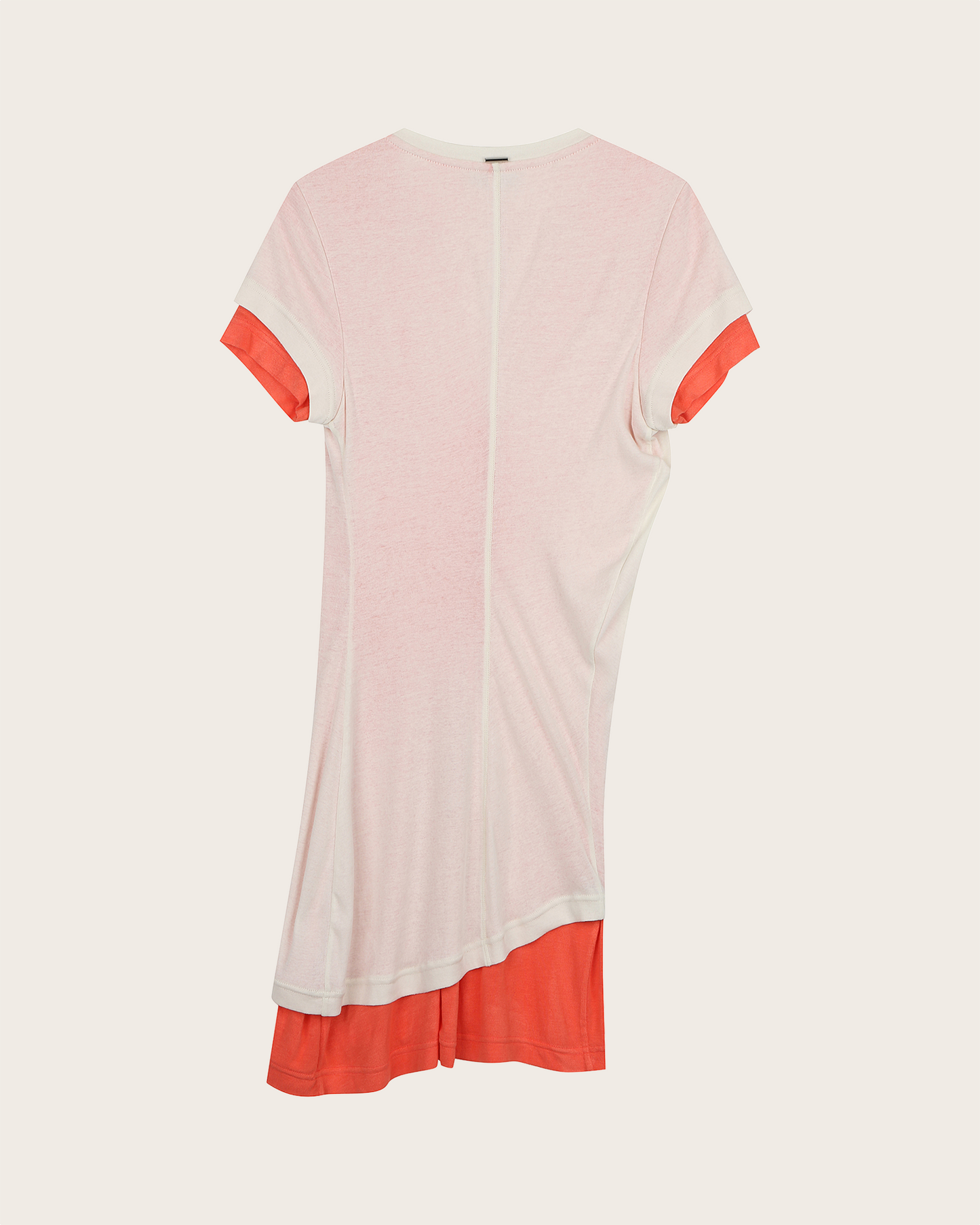 Twist Detail Layered T-Shirt