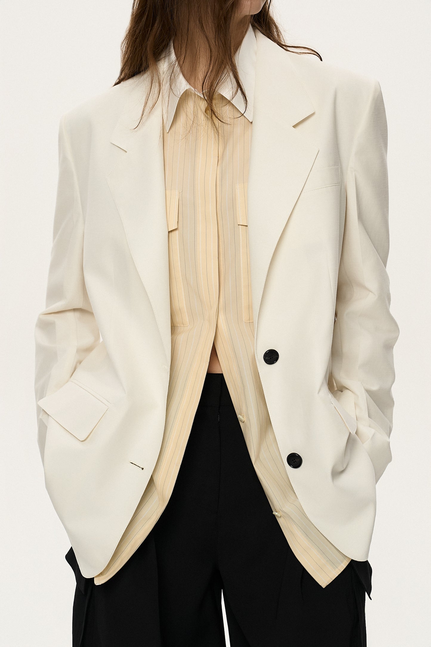 Linen Structured Blazer