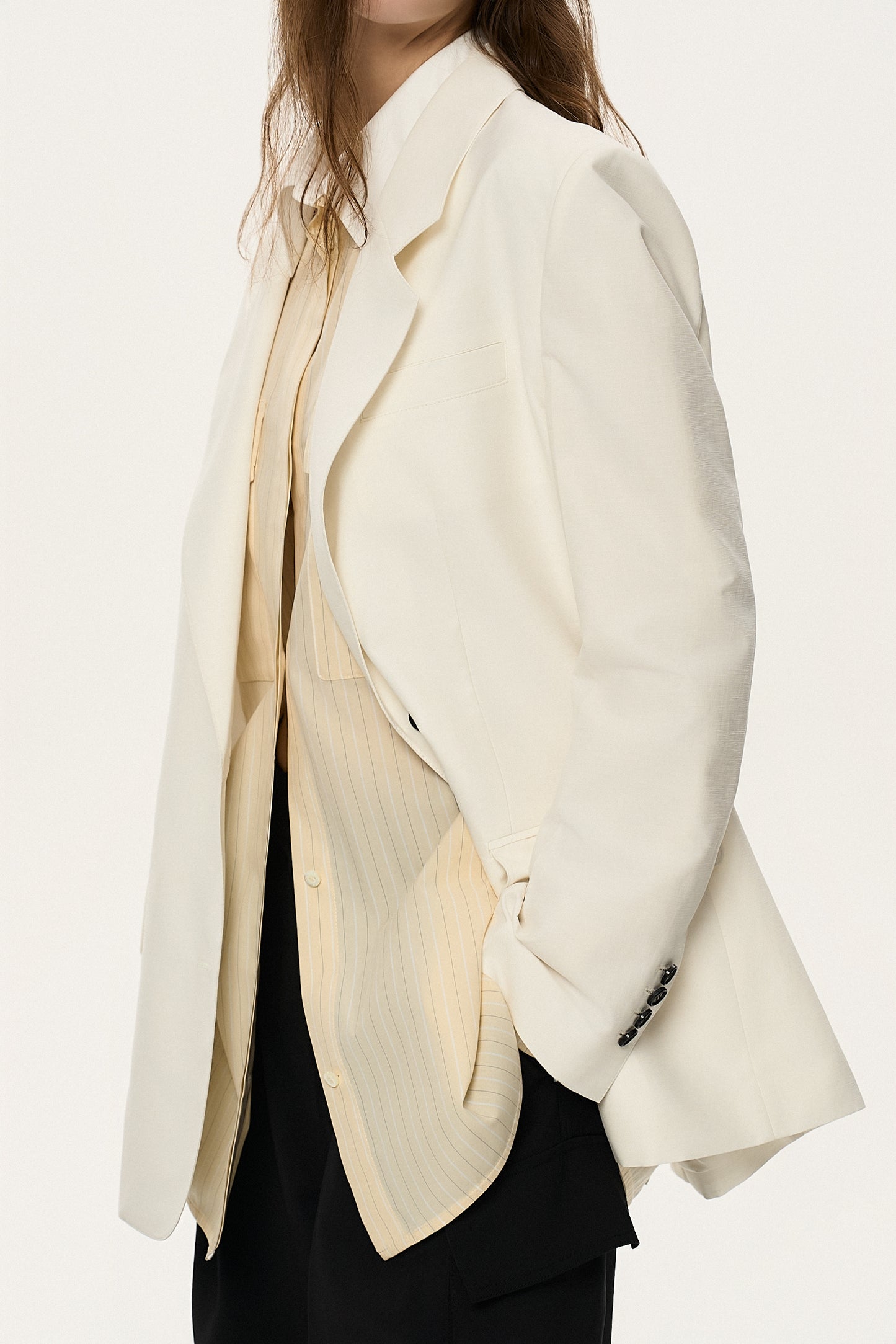 Linen Structured Blazer