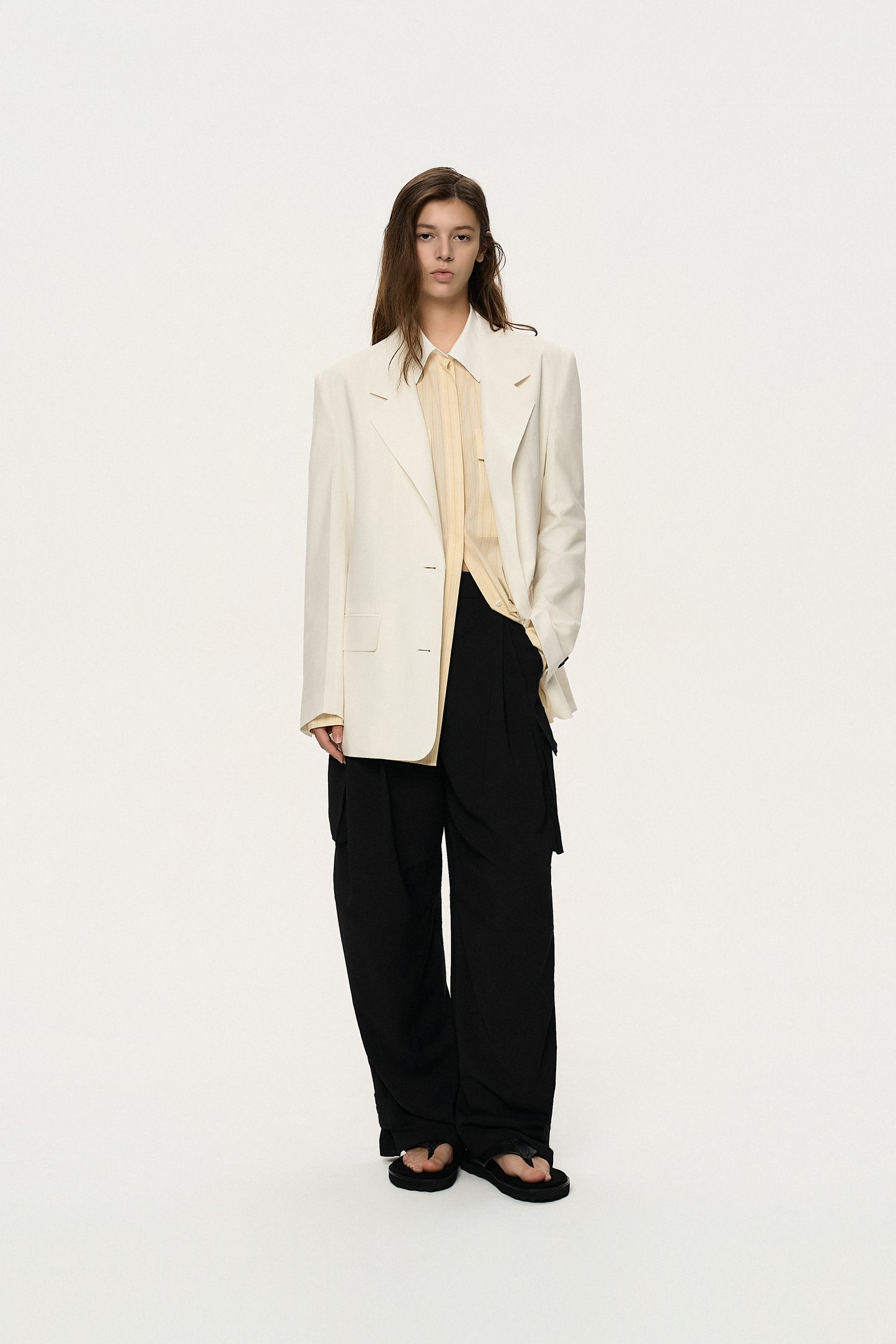 Linen Structured Blazer