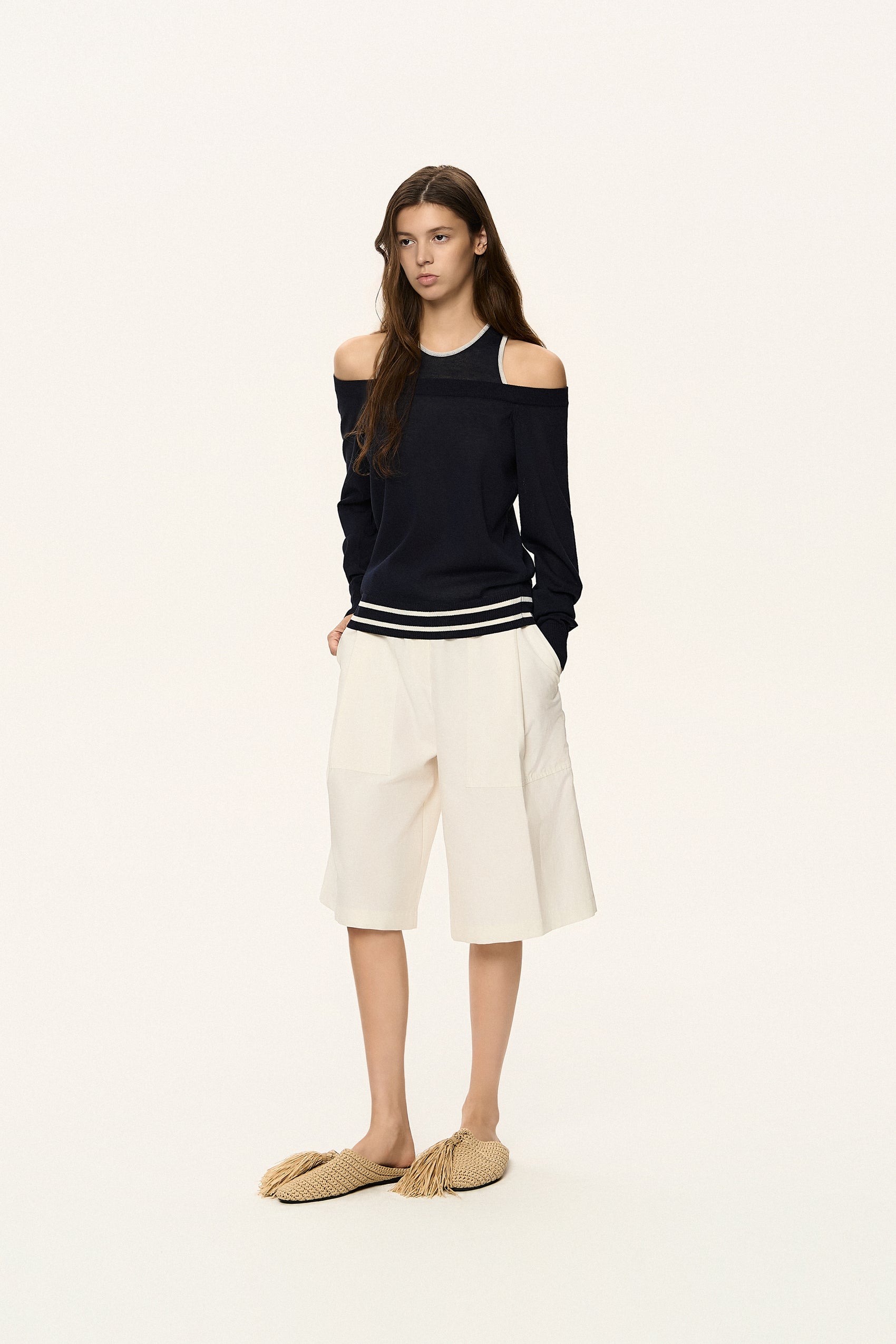 Signature Waist Bermuda Shorts