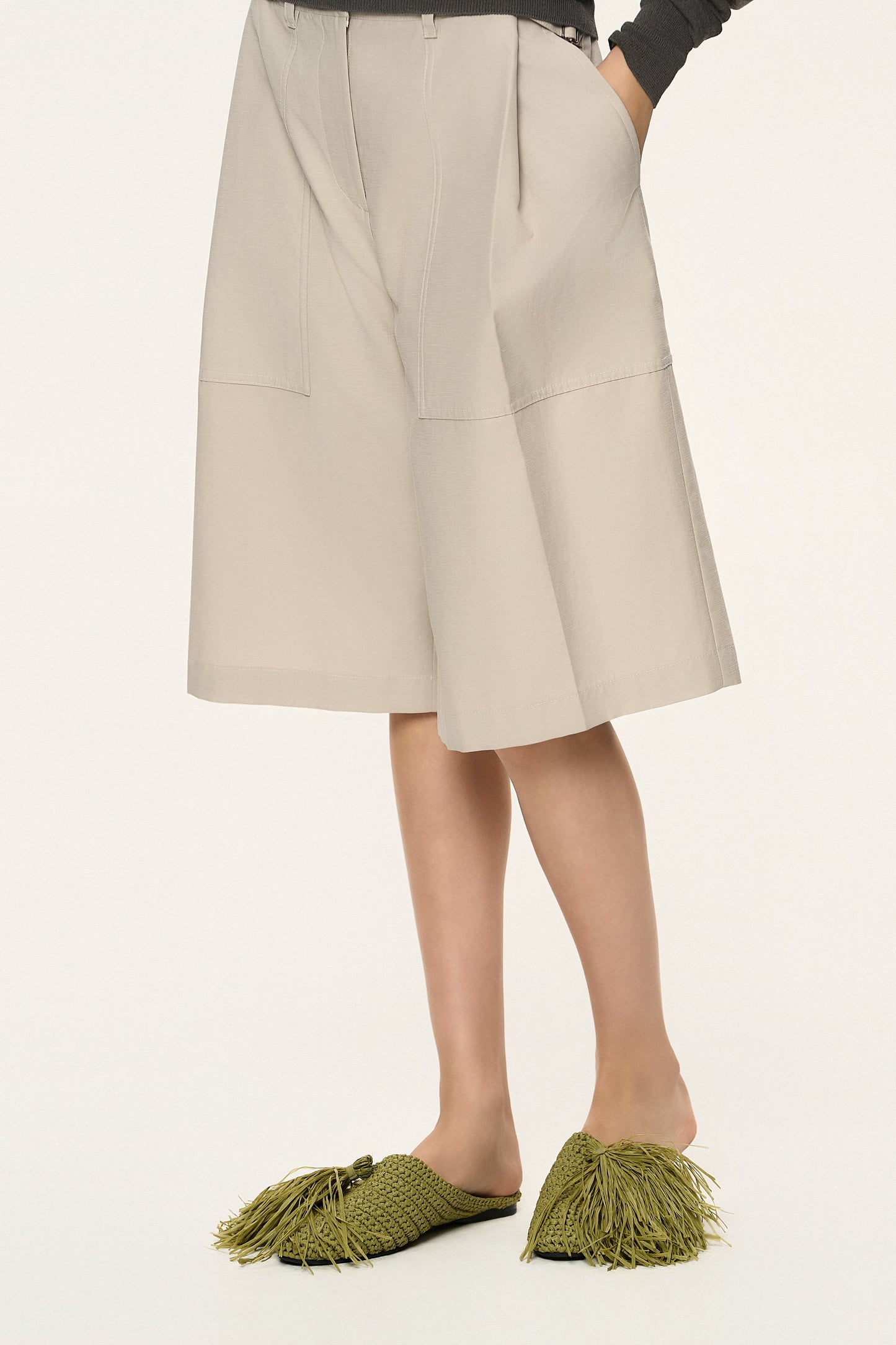 Signature Waist Bermuda Shorts