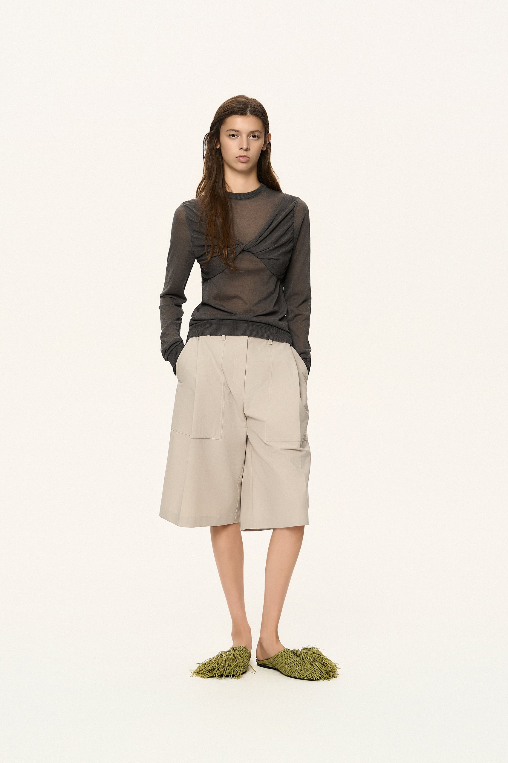Signature Waist Bermuda Shorts