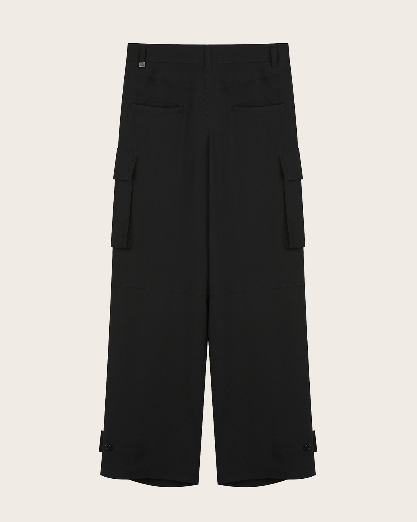 Patched Pocket Cargo Trousers