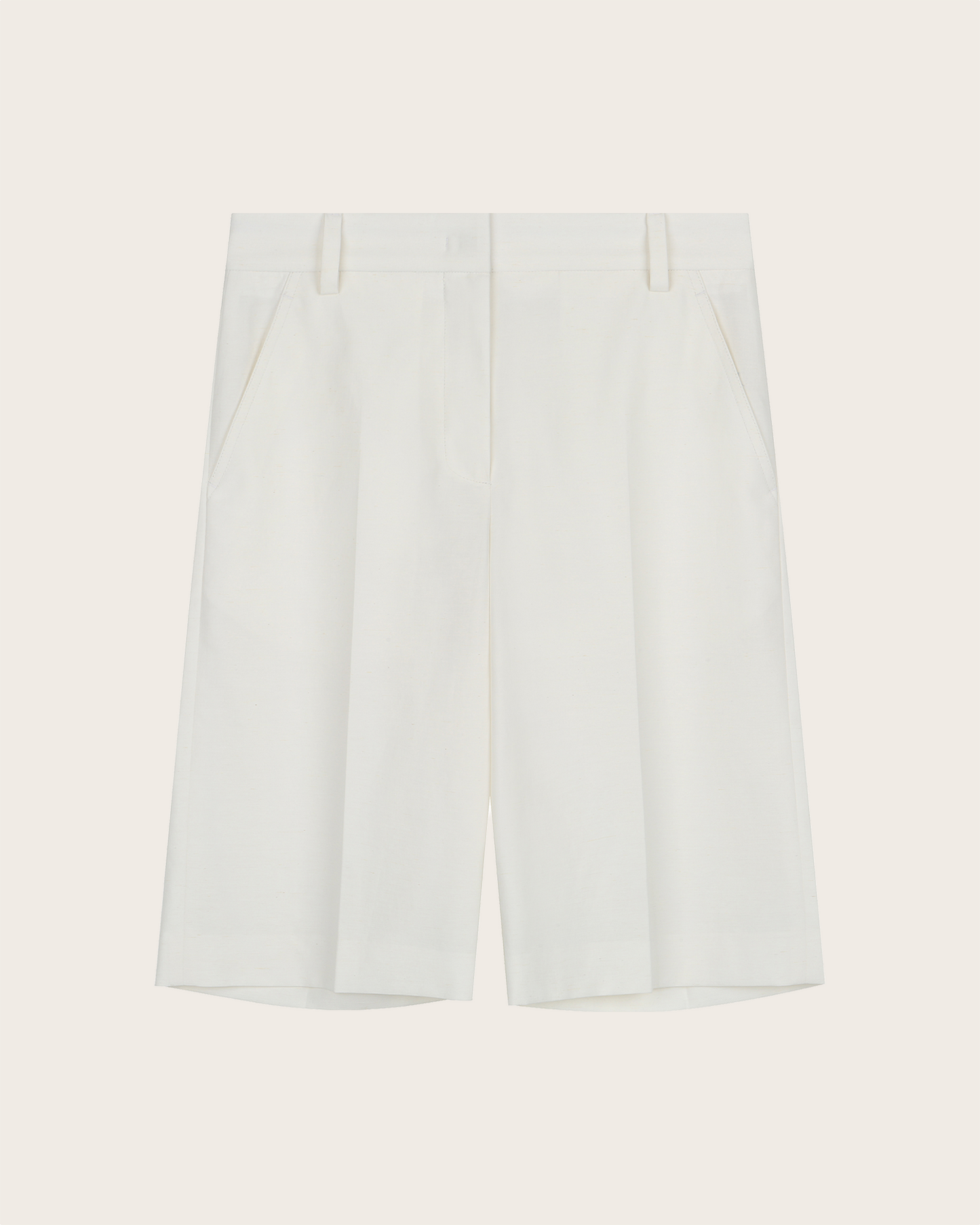 Linen Capri Trousers
