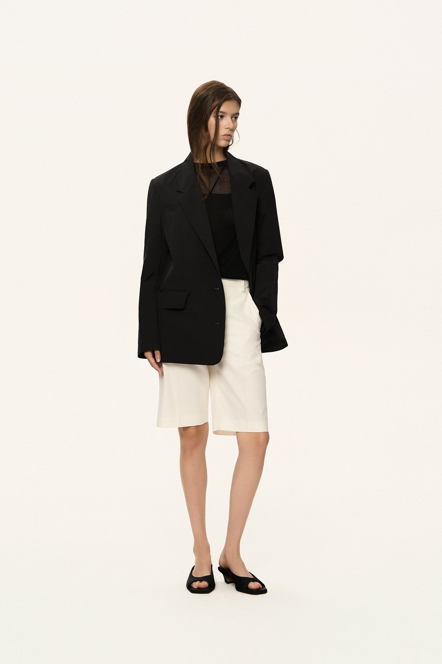 Linen Capri Trousers