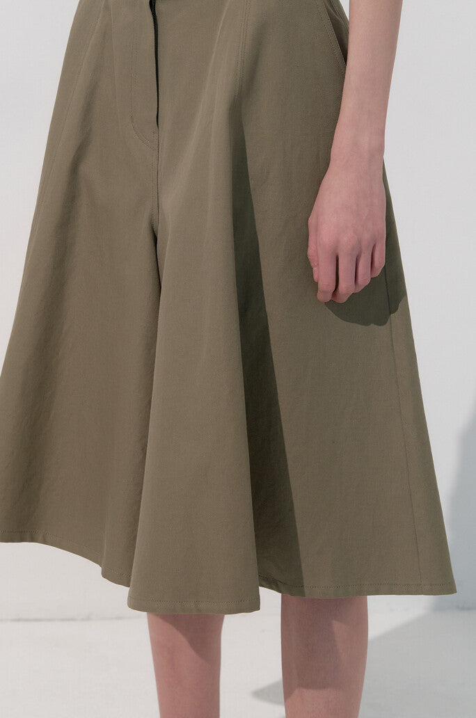 Draped Skirt Pants