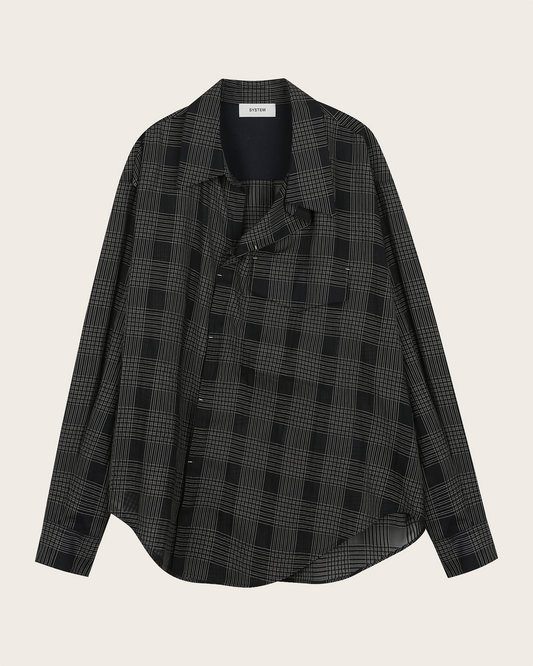 Transformable Check Shirt