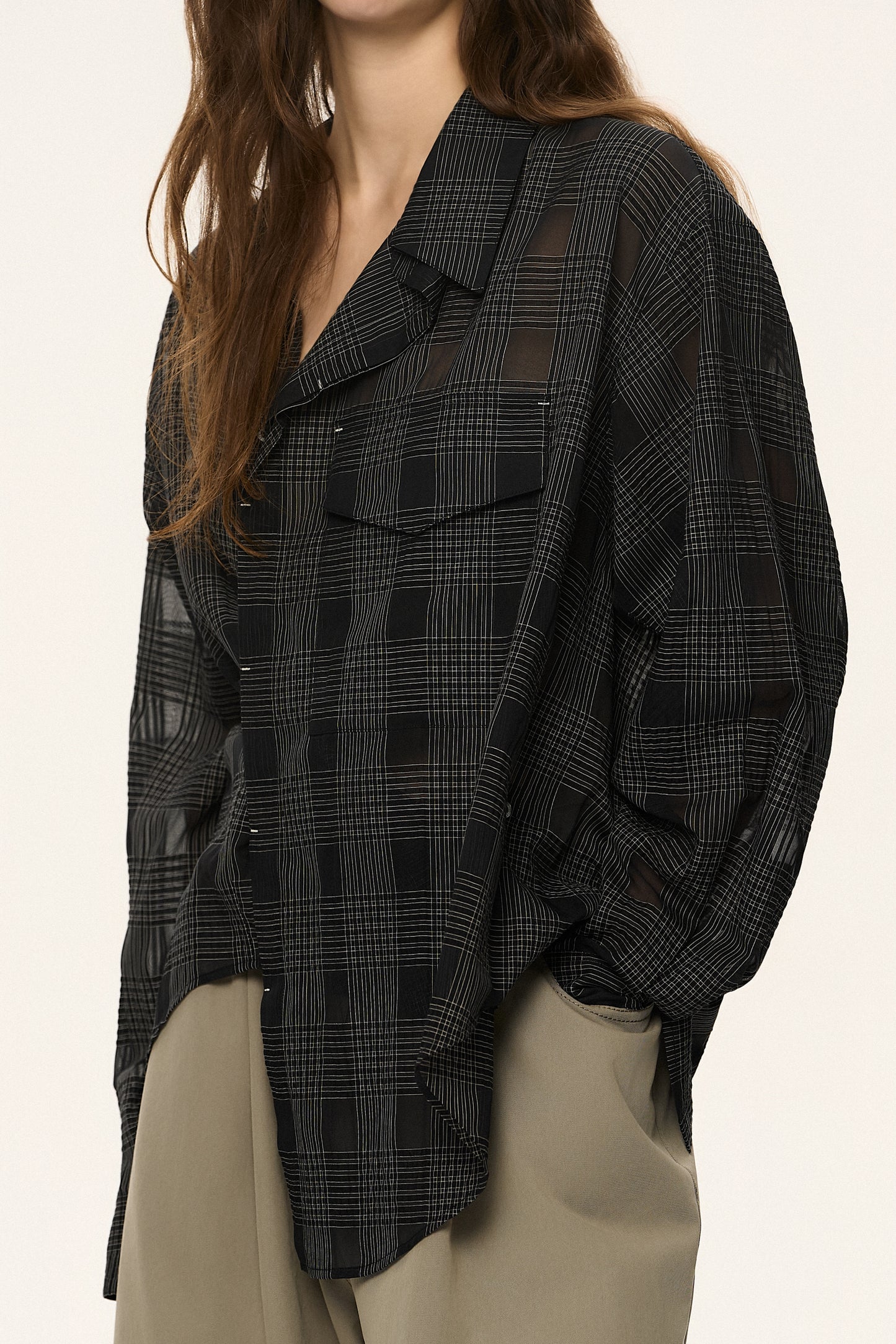 Transformable Check Shirt