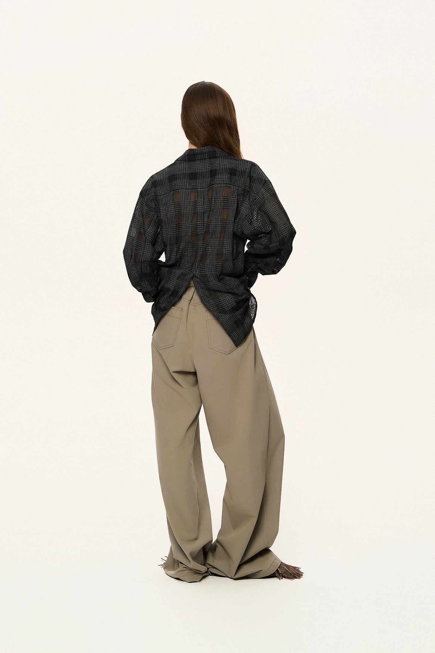 Transformable Check Shirt