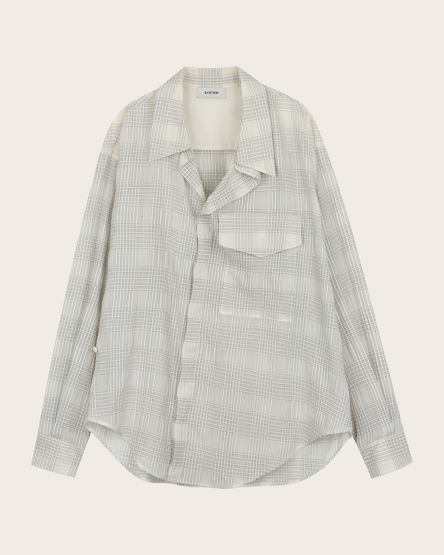 Transformable Check Shirt