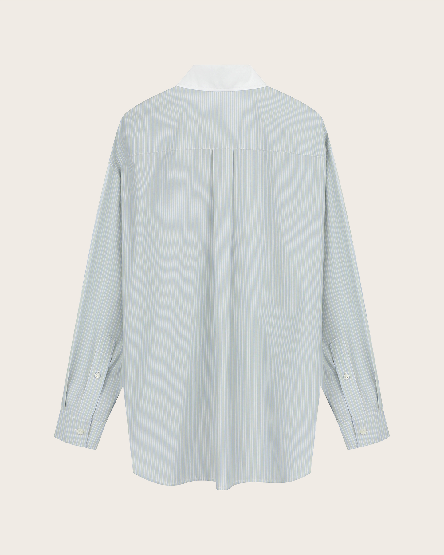 Contrast Collar Shirt