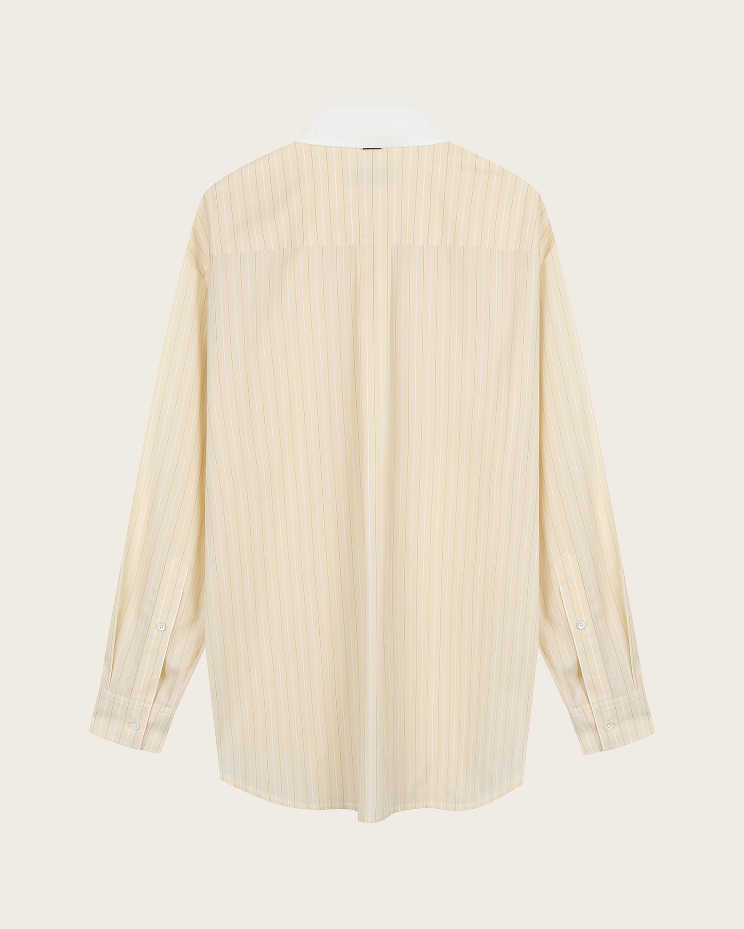 Contrast Collar Shirt