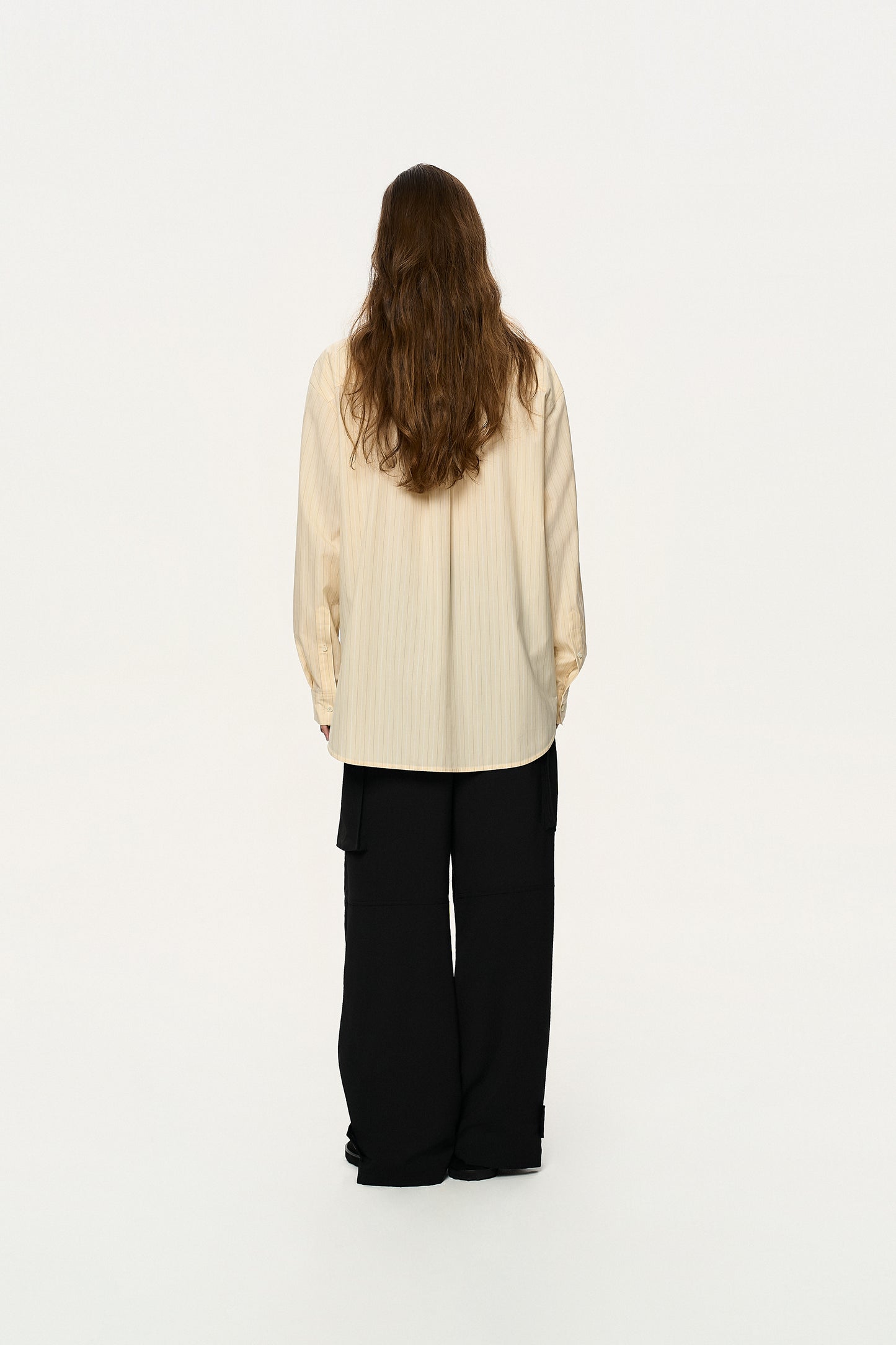 Contrast Collar Shirt