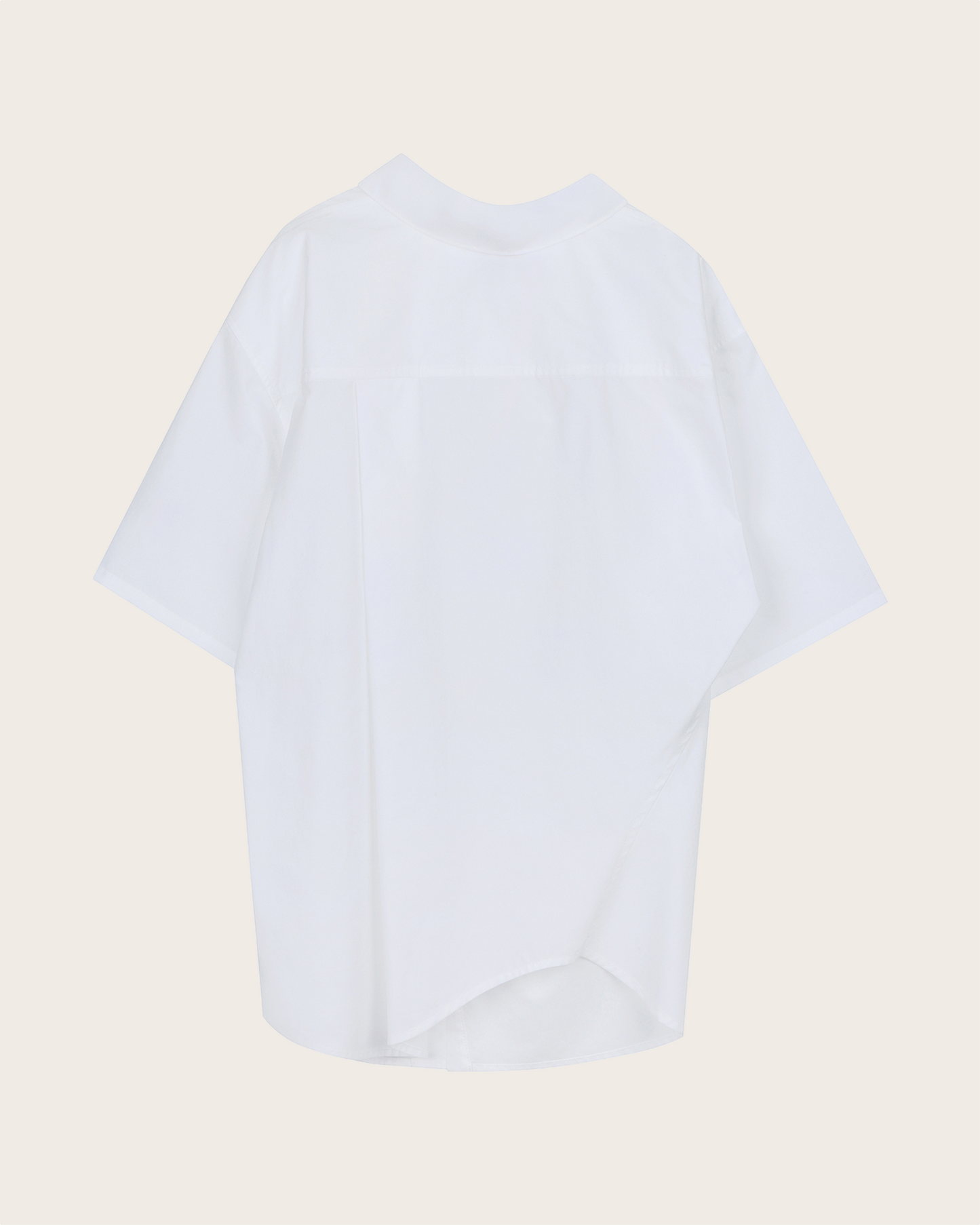 Asymmetric Button-Up Shirt