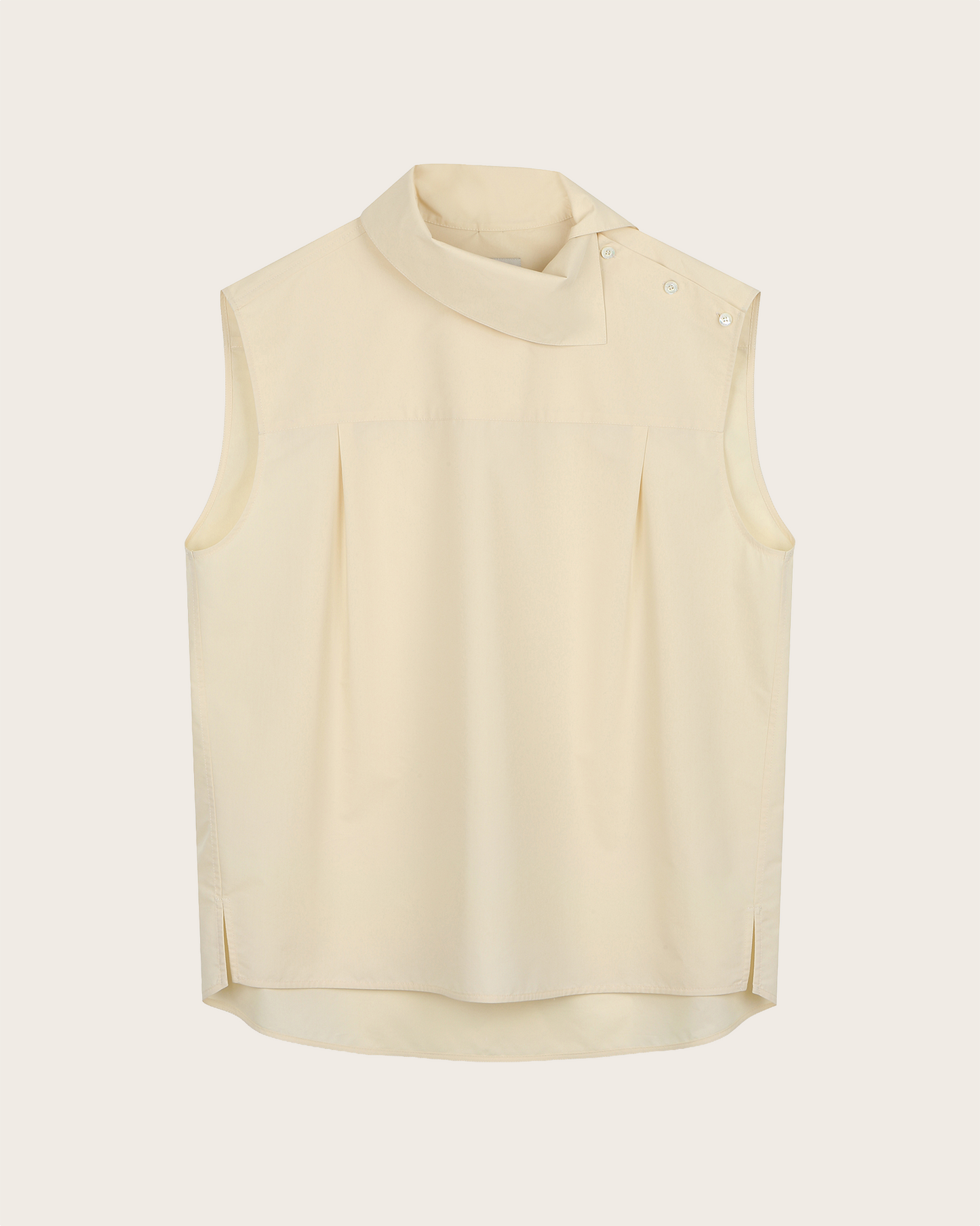 High-Neck Detail Top