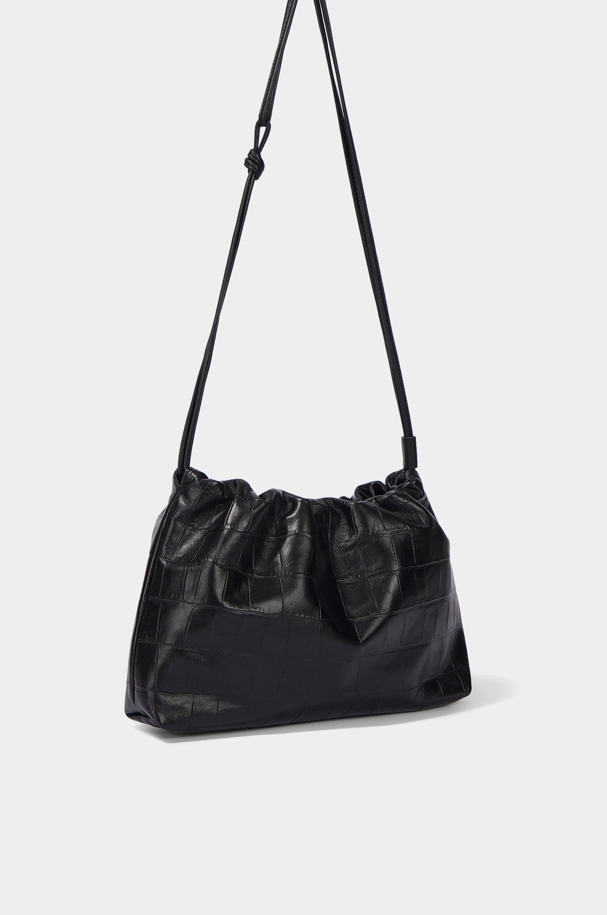 REEV LEATHER SHOULDER BAG