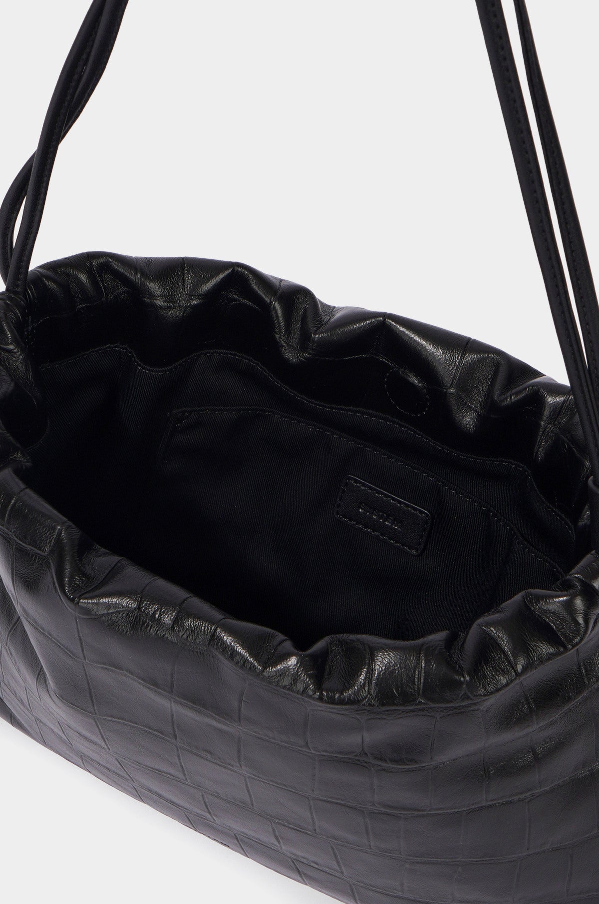 REEV LEATHER SHOULDER BAG