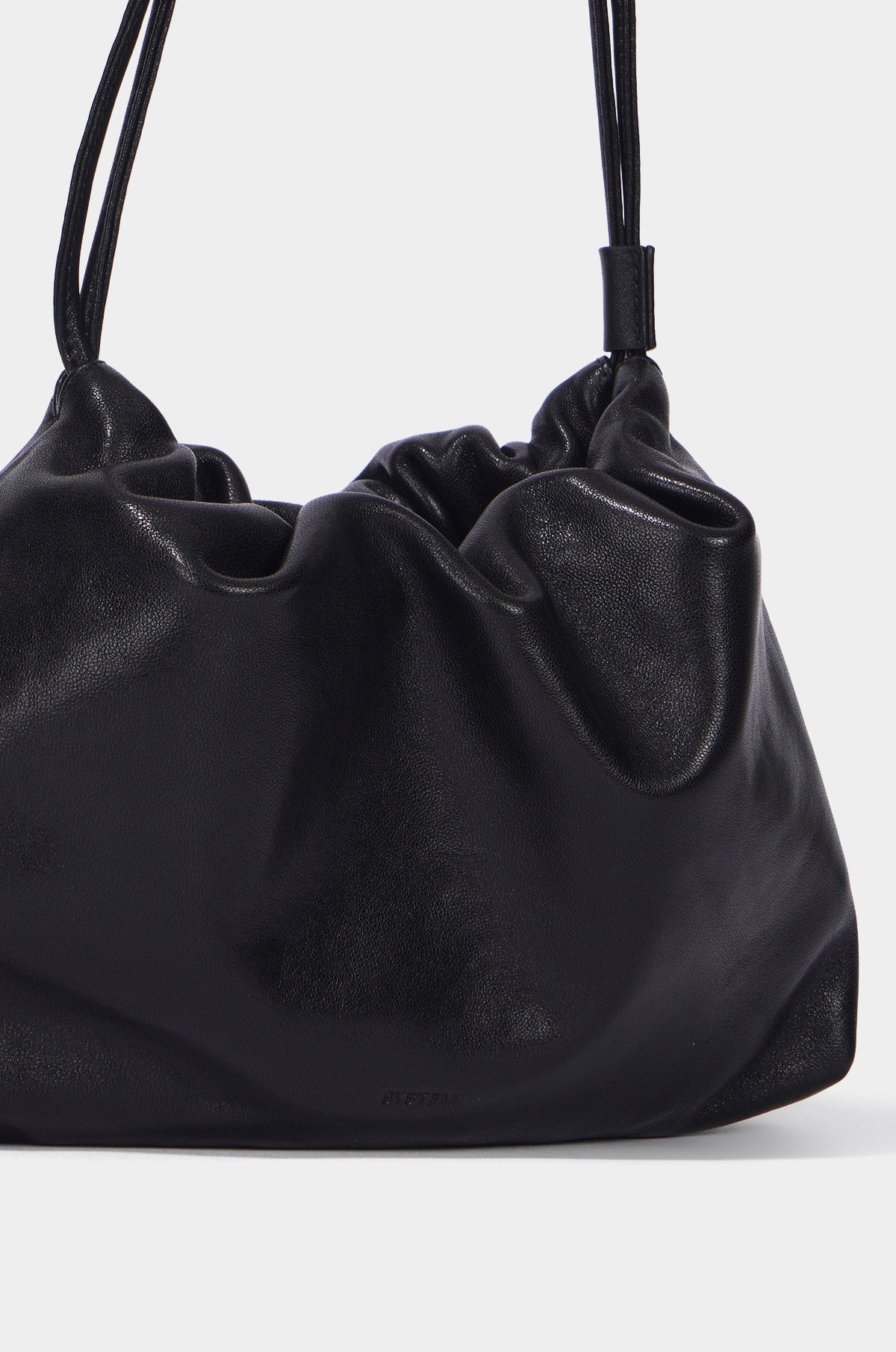 REEV LEATHER SHOULDER BAG
