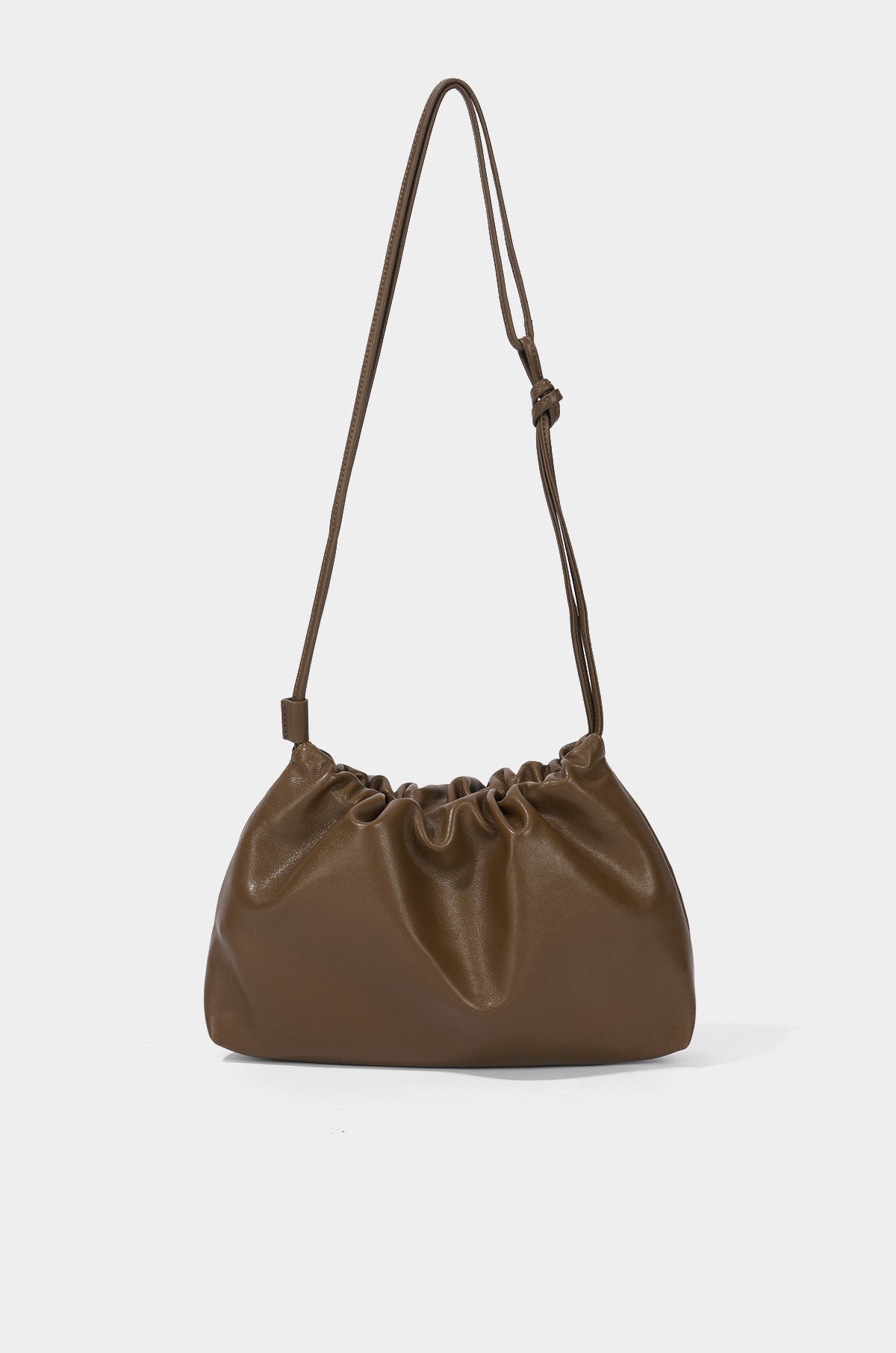 REEV LEATHER SHOULDER BAG