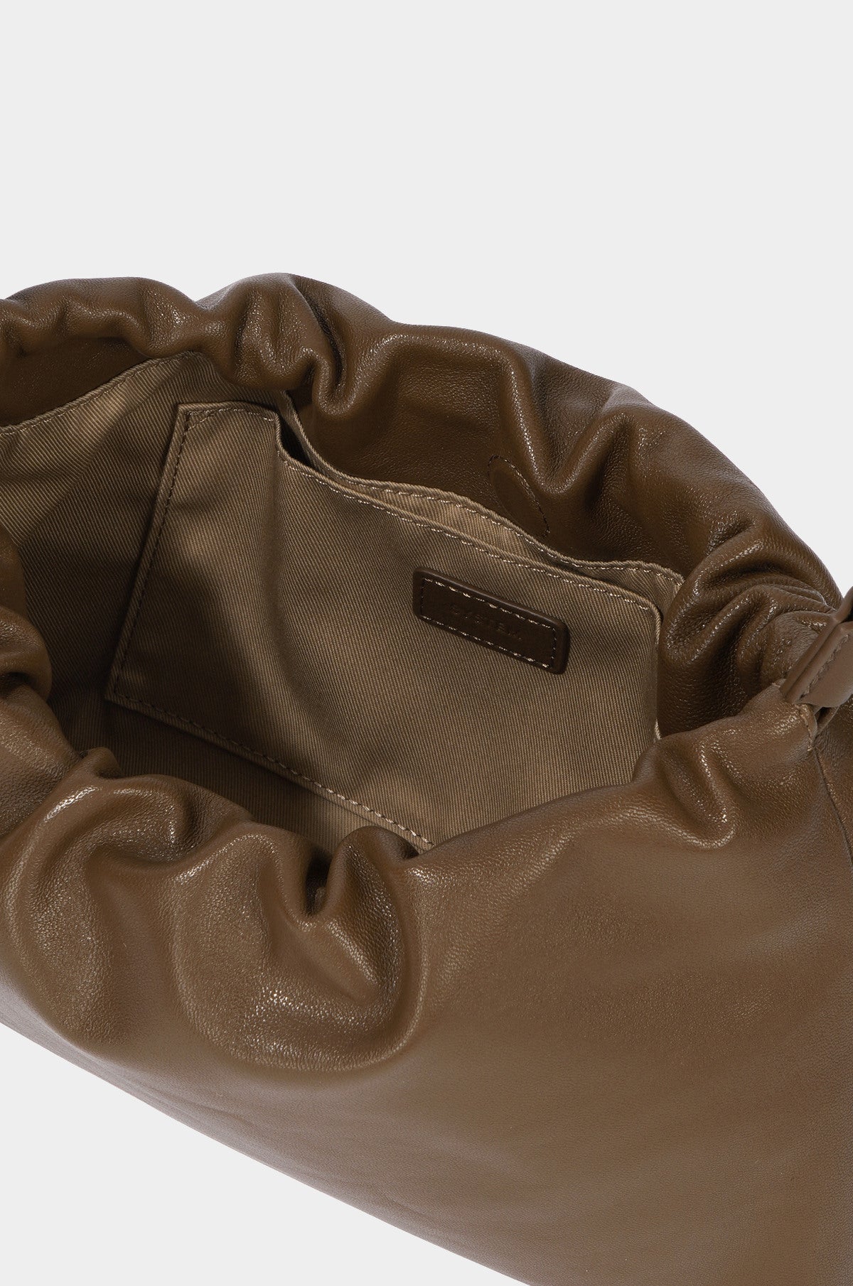 REEV LEATHER SHOULDER BAG