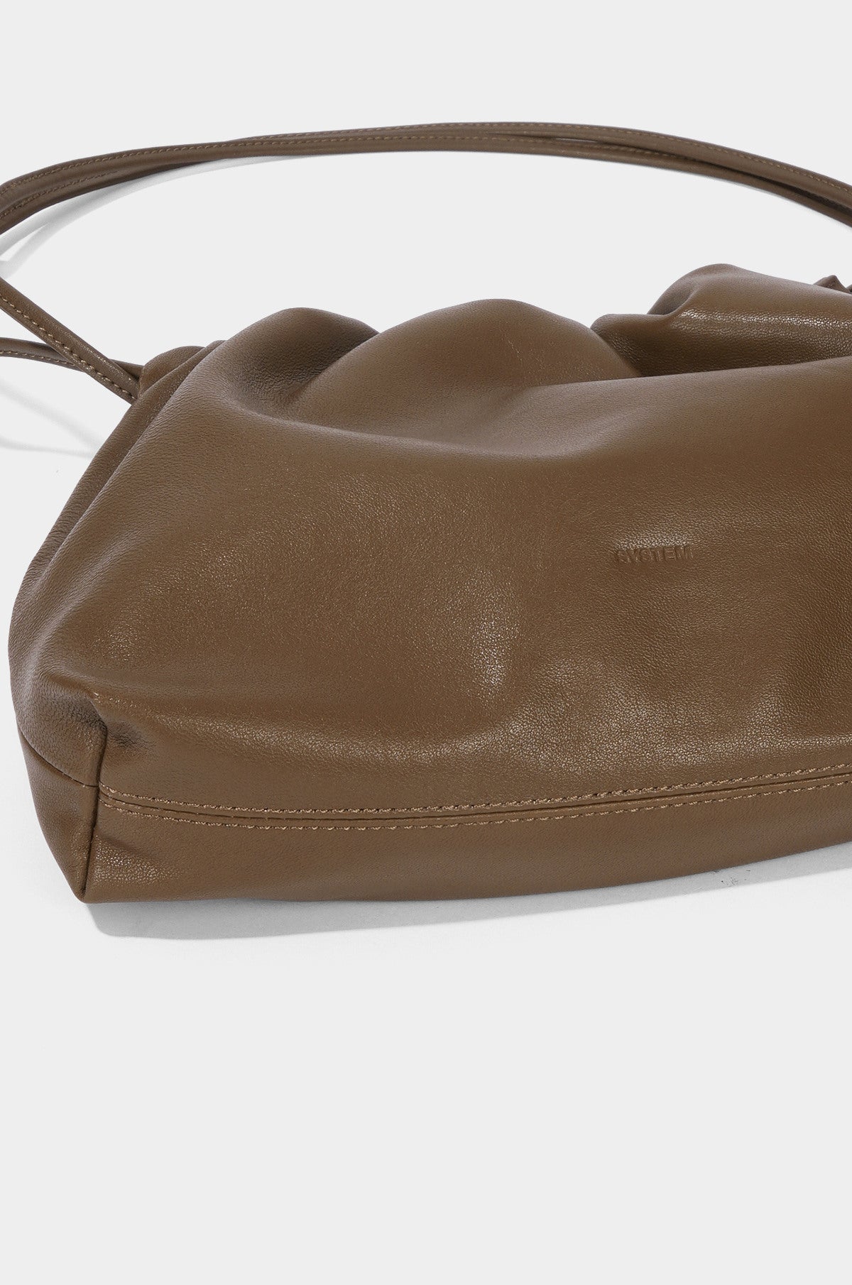 REEV LEATHER SHOULDER BAG