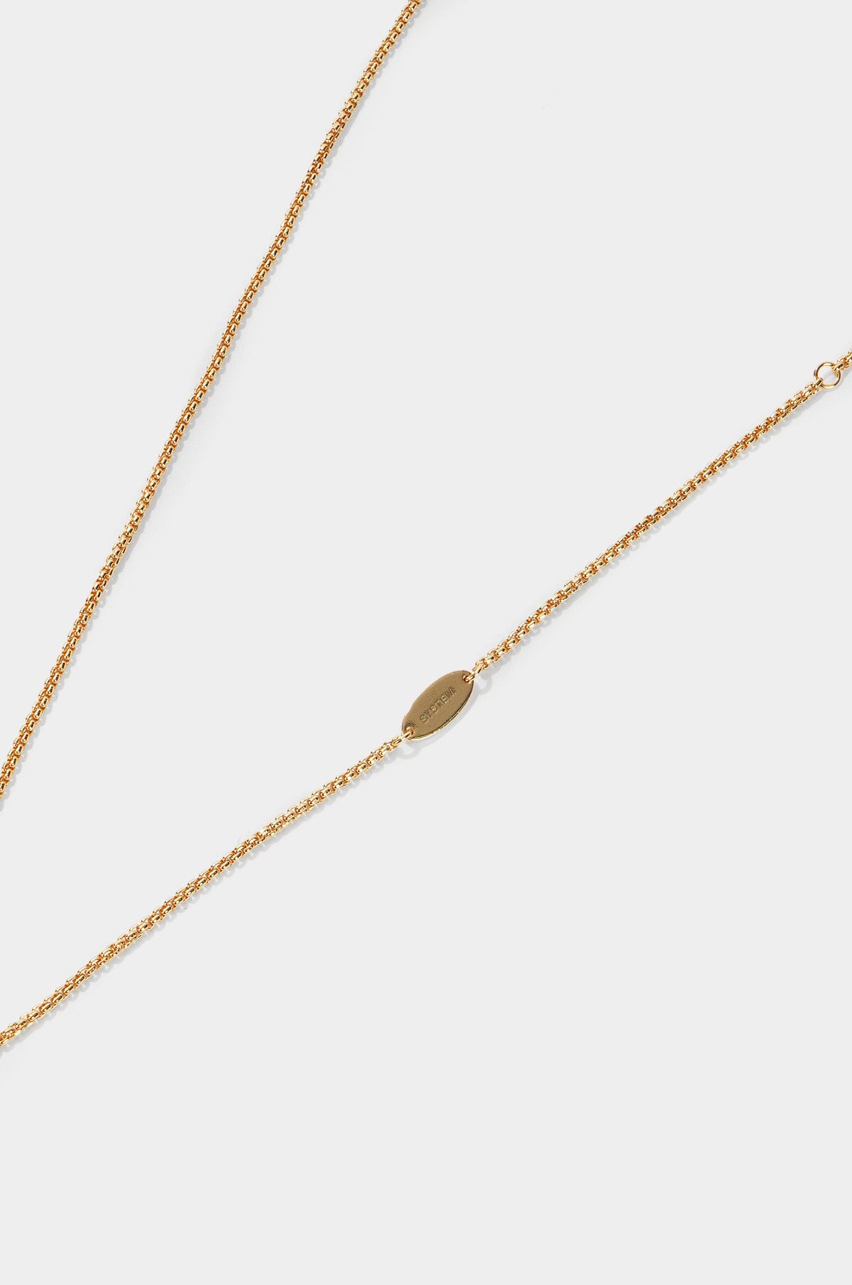 KNOT DROP CHAIN NECKLACE