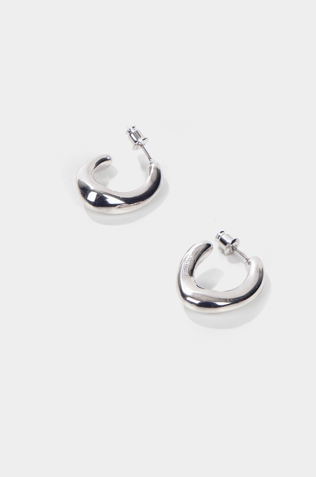 ASYMMETRICAL HOOP EARRINGS