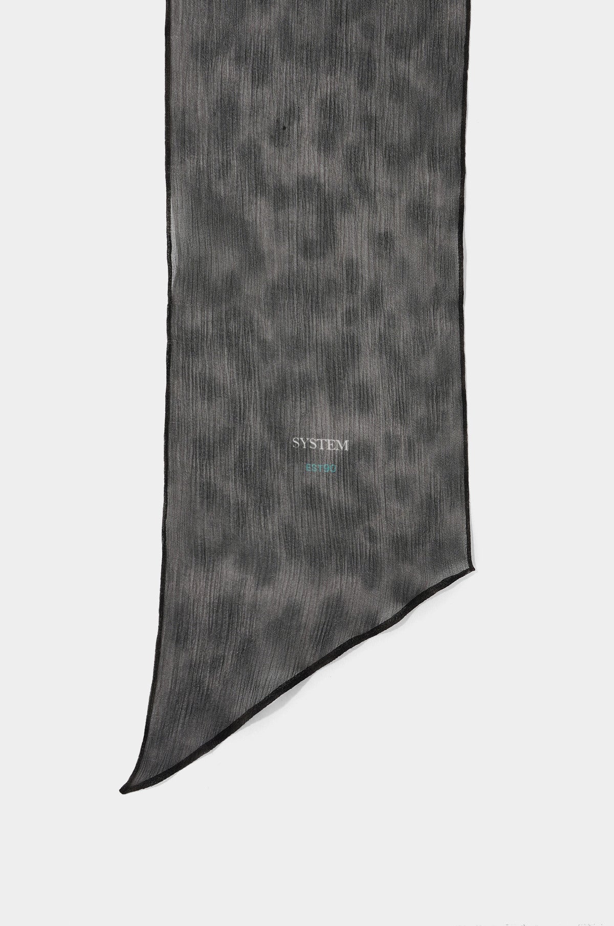 SILK LEOPARD SCARF