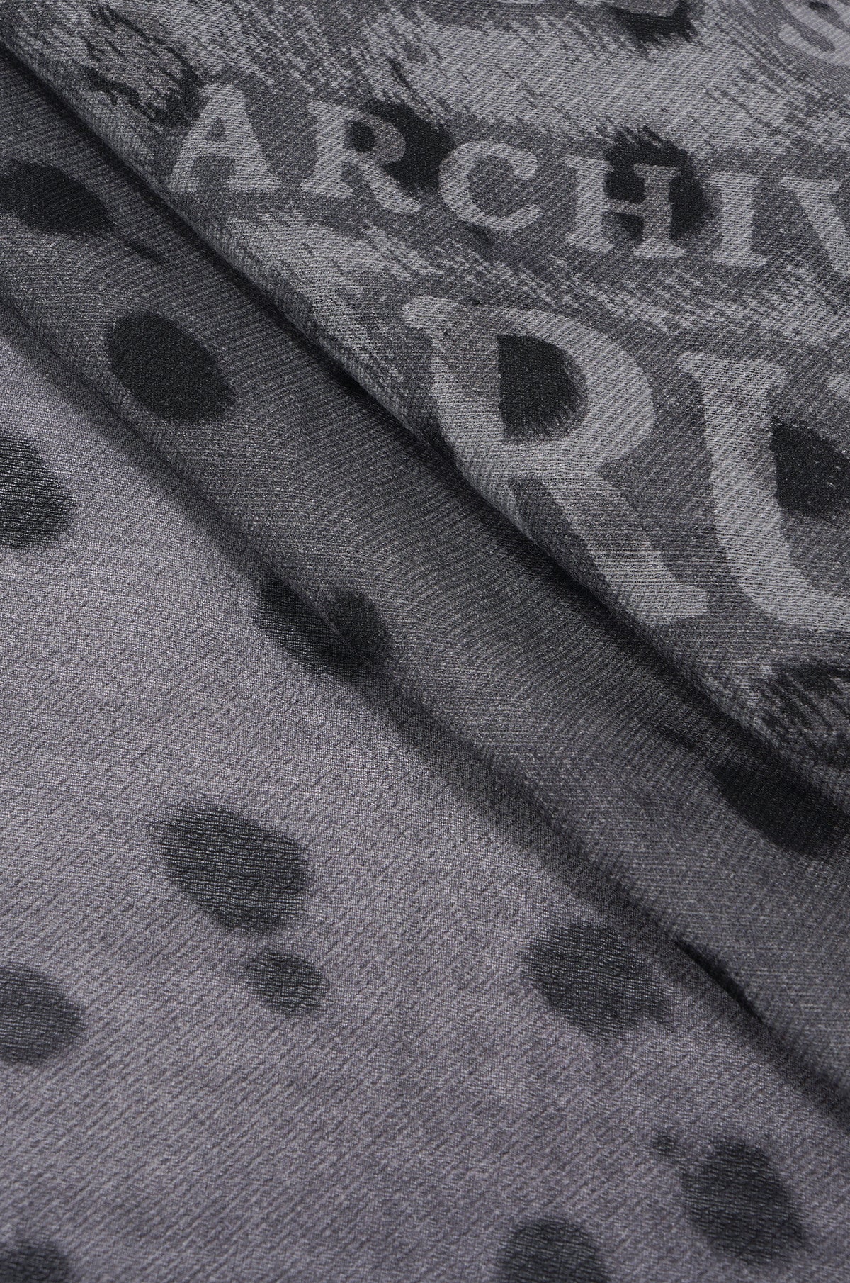 SILK BLEND SHEER LEOPARD SCARF