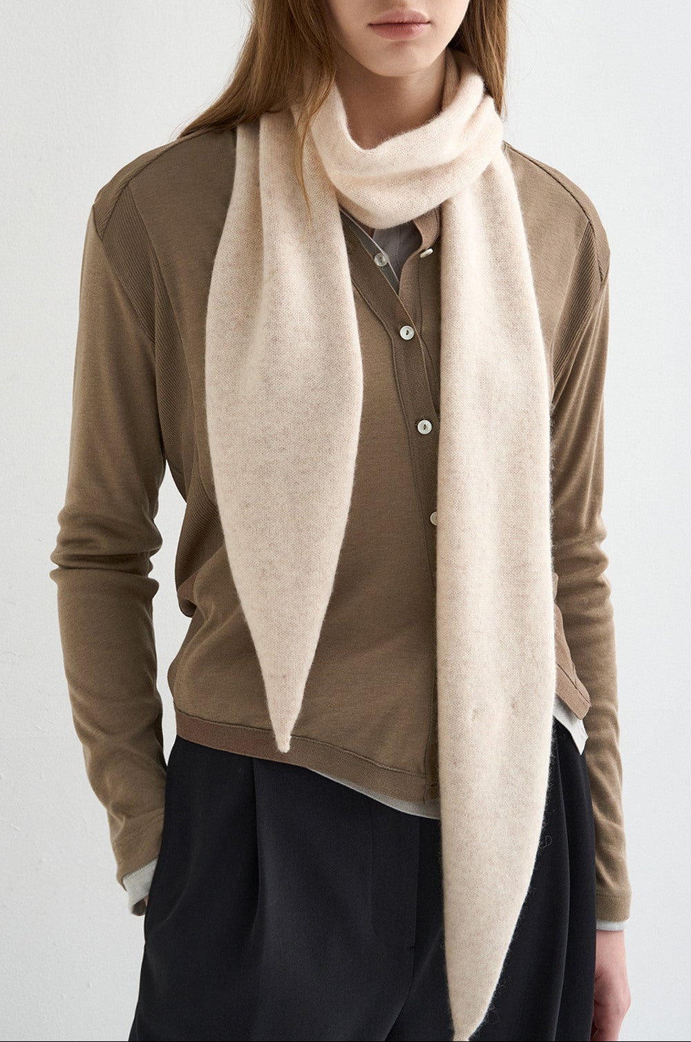 CASHMERE BLEND SCARF