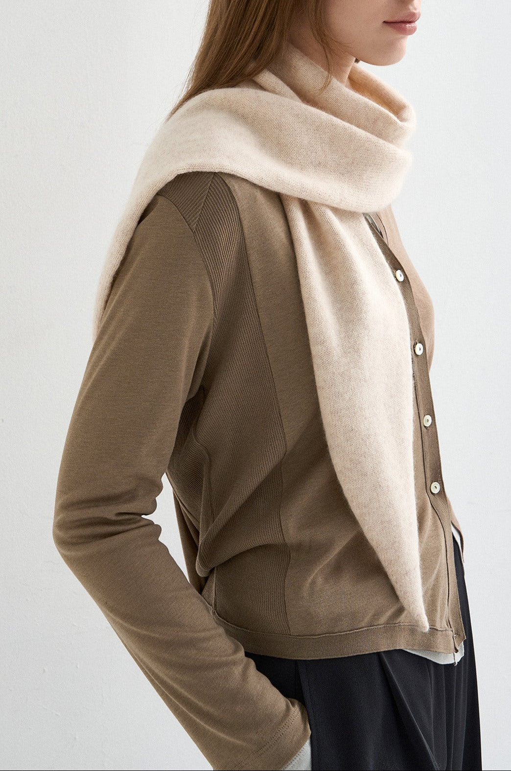 CASHMERE BLEND SCARF