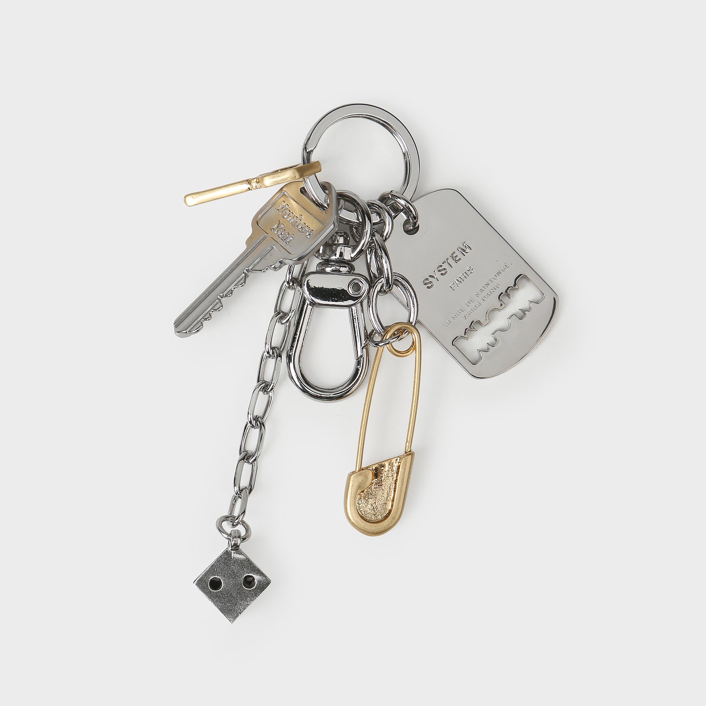 Multi-Charm Key Chain