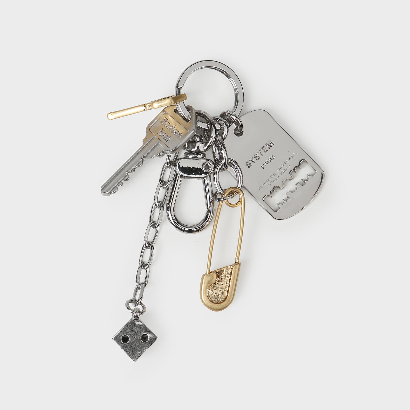 Multi-Charm Key Chain