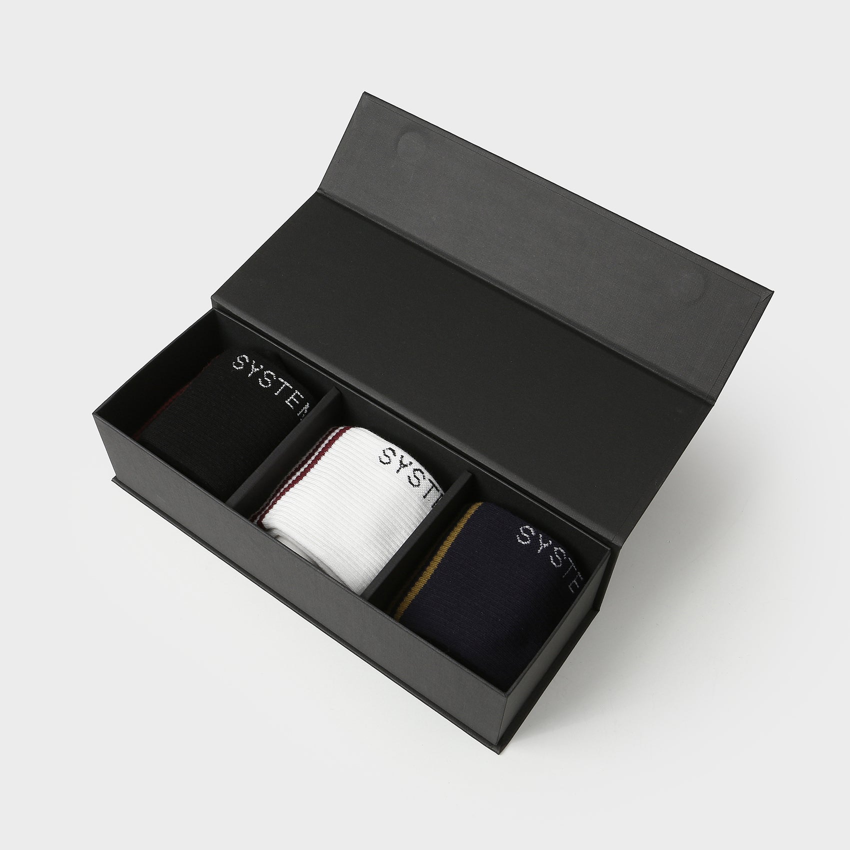 Logo Socks 3-Pack Boxed Set