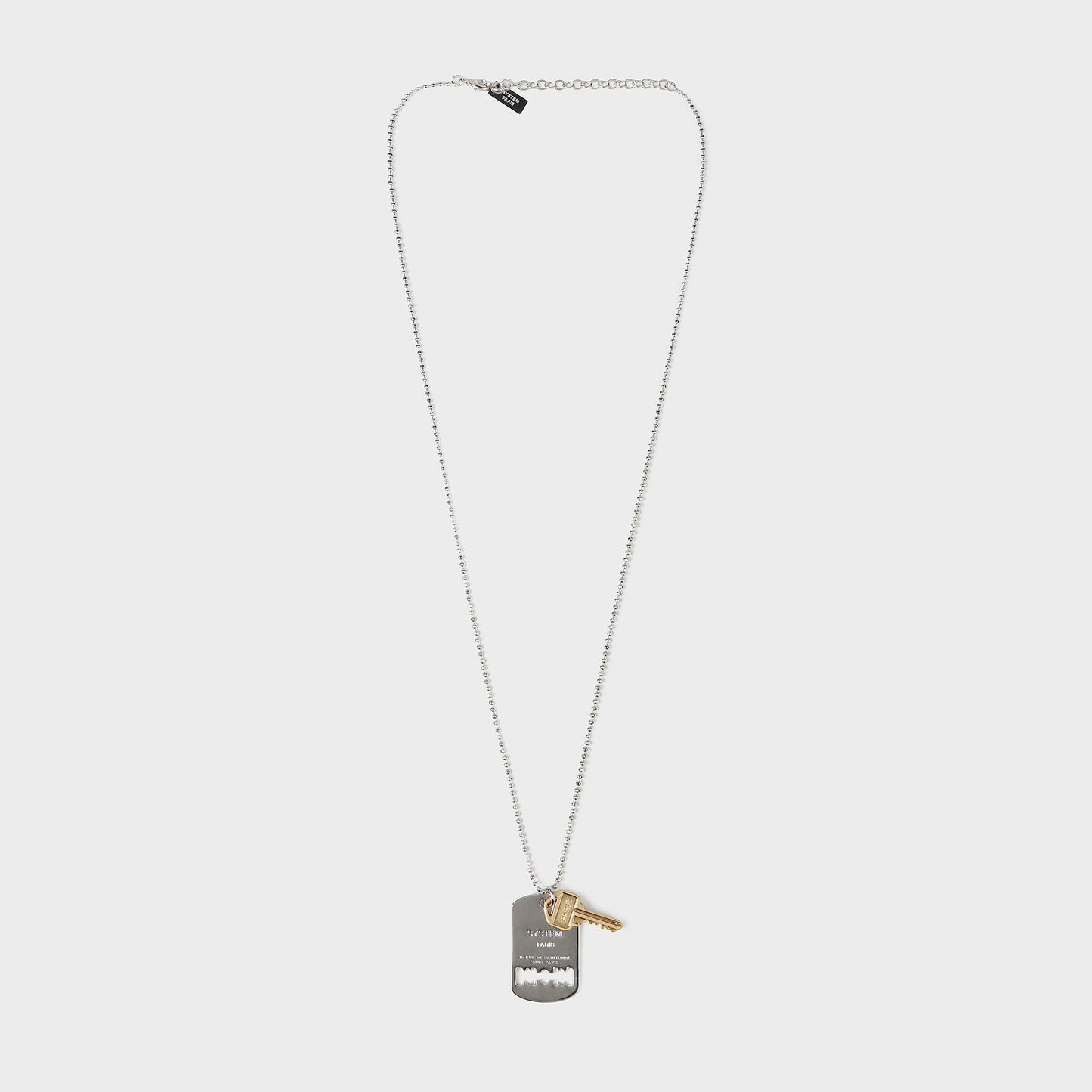 Key Charm Necklace