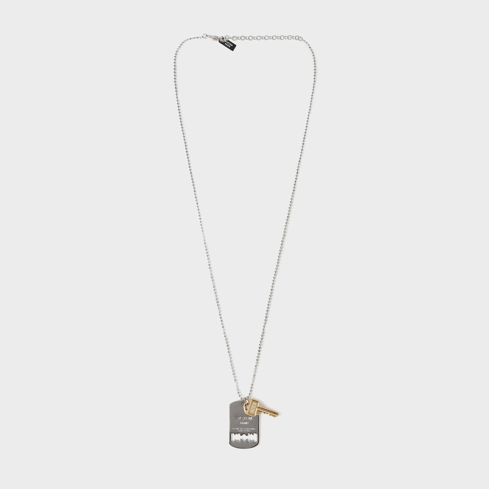 Key Charm Necklace