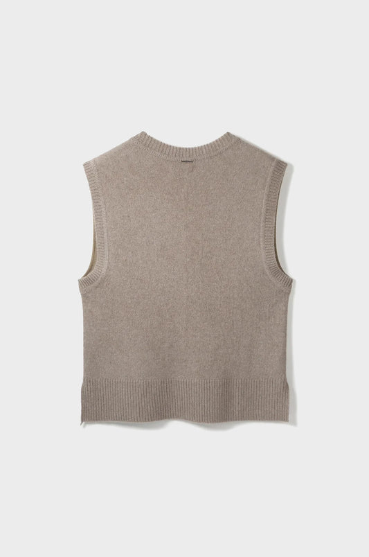HANDMADE DEEP V-NECK VEST