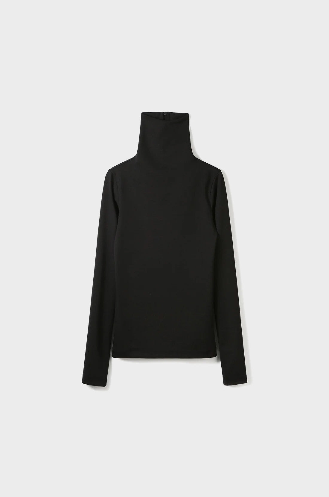 CLASSIC SLIM-FIT HIGH-NECK JERSEY TOP