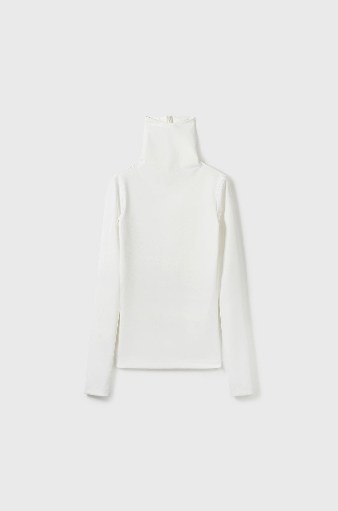 CLASSIC SLIM-FIT HIGH-NECK JERSEY TOP